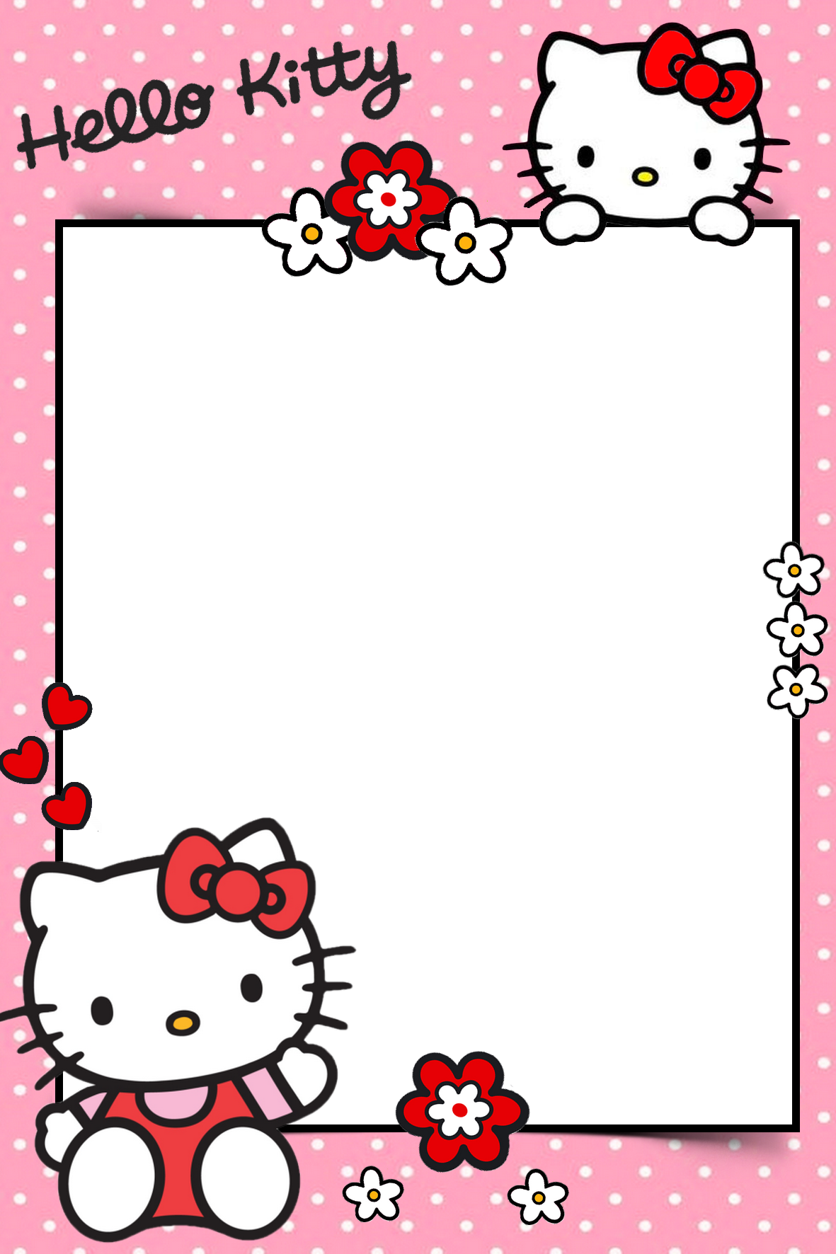 Detail Frame Hello Kitty Png Nomer 6