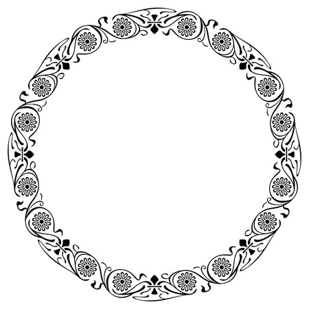Detail Frame Lingkaran Vektor Nomer 20