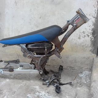 Detail Frame Motor Grasstrack Nomer 35