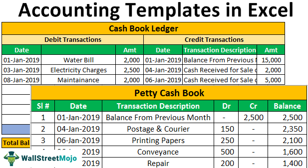 Detail Free Accounting Excel Template Nomer 40