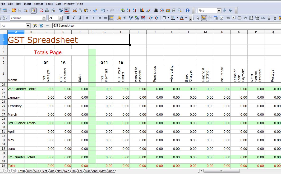 Detail Free Accounting Excel Template Nomer 48
