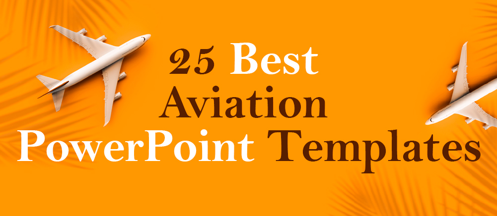 Detail Free Airplane Powerpoint Template Nomer 13