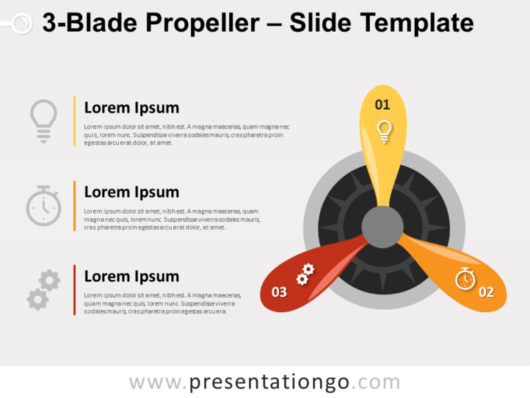 Detail Free Airplane Powerpoint Template Nomer 42