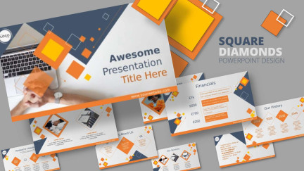 Detail Free Animated Powerpoint Template Ppt Nomer 48