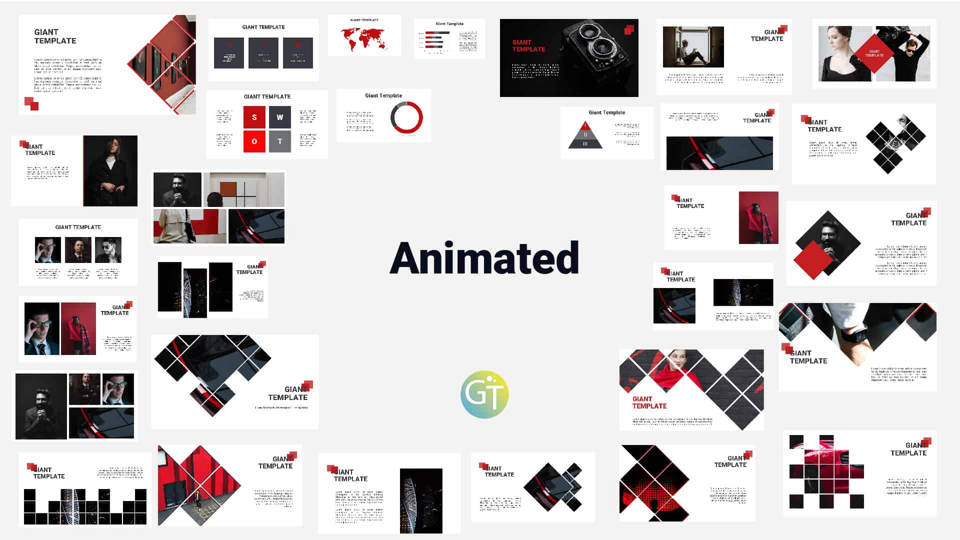 Detail Free Animated Powerpoint Template Ppt Nomer 52