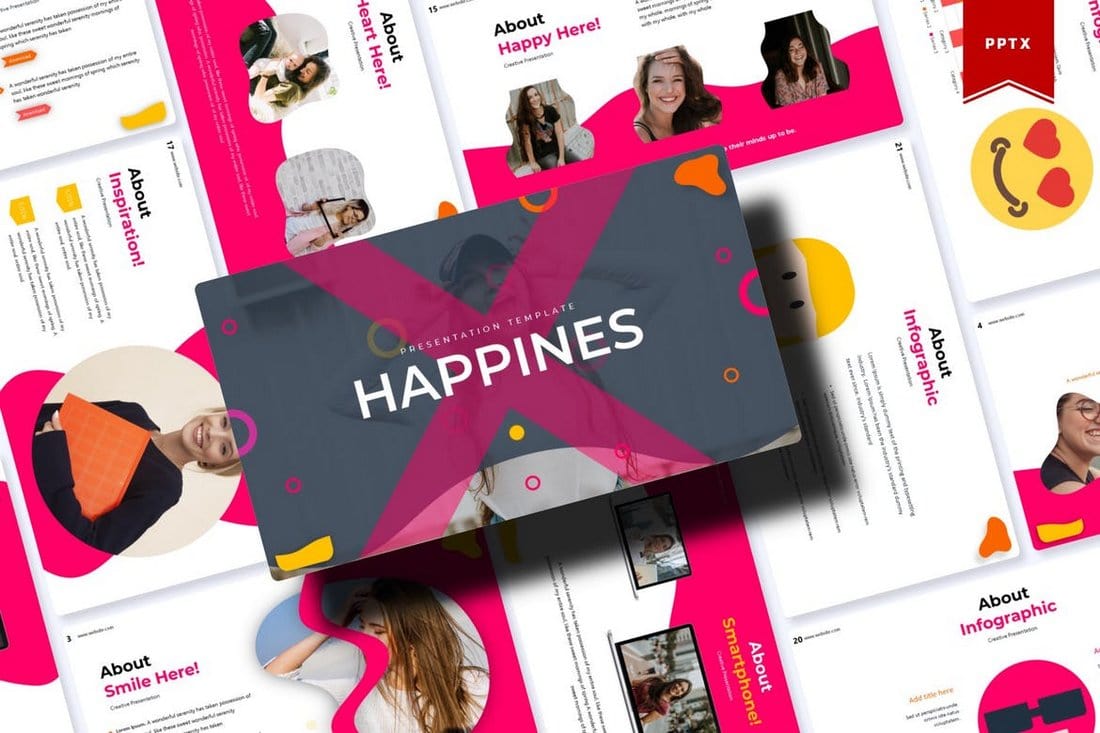 Detail Free Animation Powerpoint Template Nomer 18