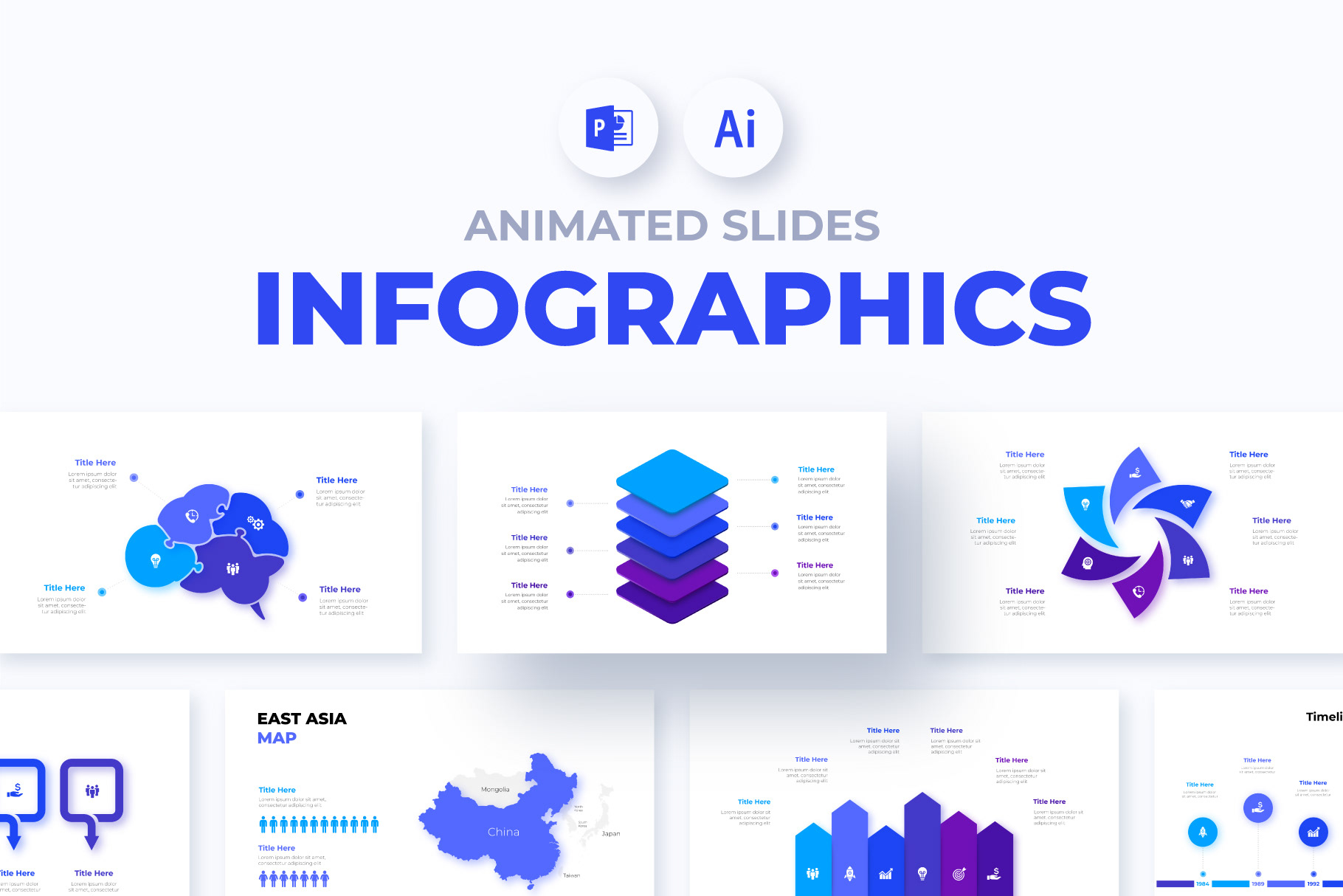 Detail Free Animation Powerpoint Template Nomer 25