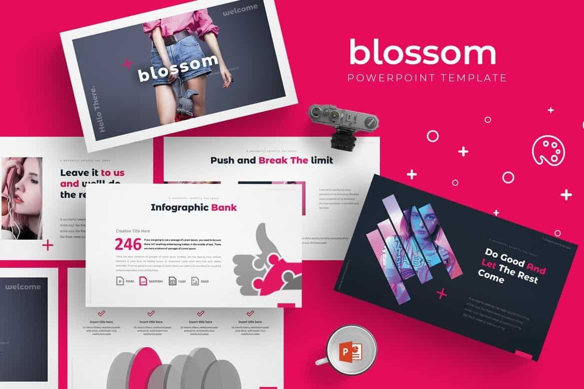 Detail Free Animation Powerpoint Template Nomer 49
