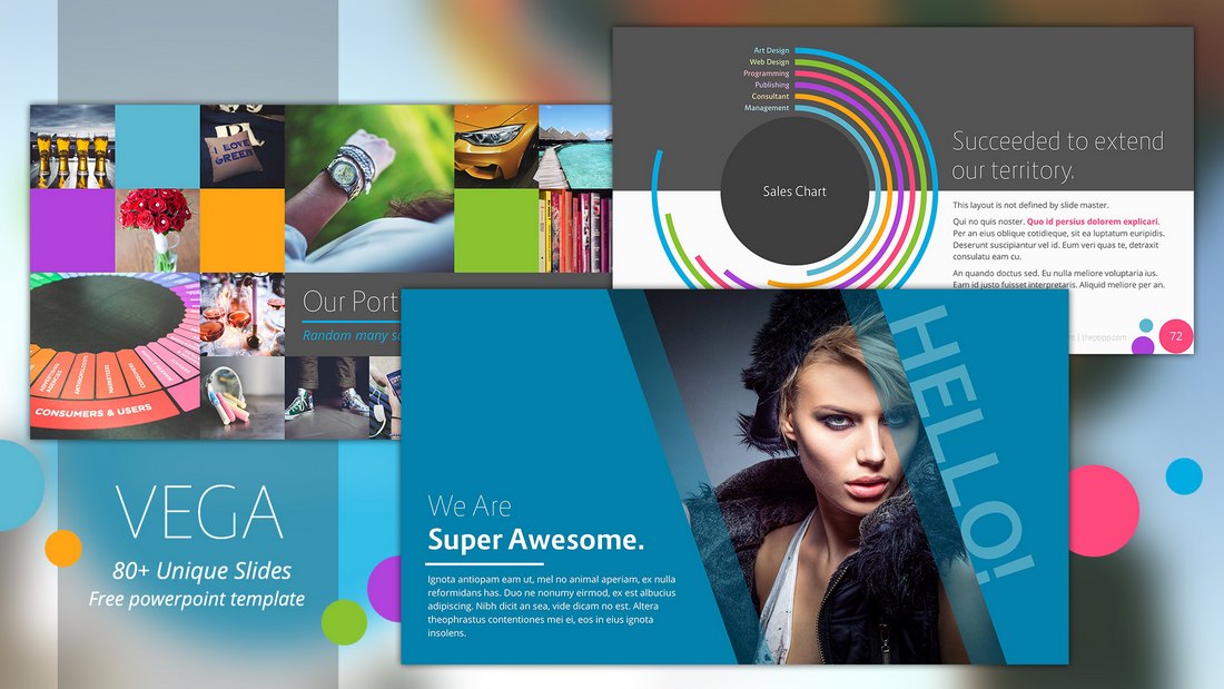 Detail Free Animation Powerpoint Template Nomer 9