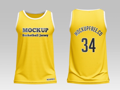 Detail Free Basketball Jersey Template Psd Nomer 5