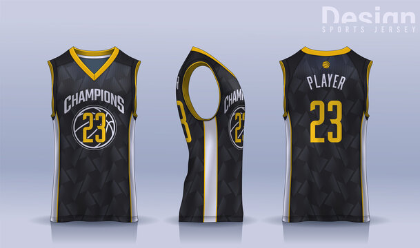 Detail Free Basketball Jersey Template Psd Nomer 7