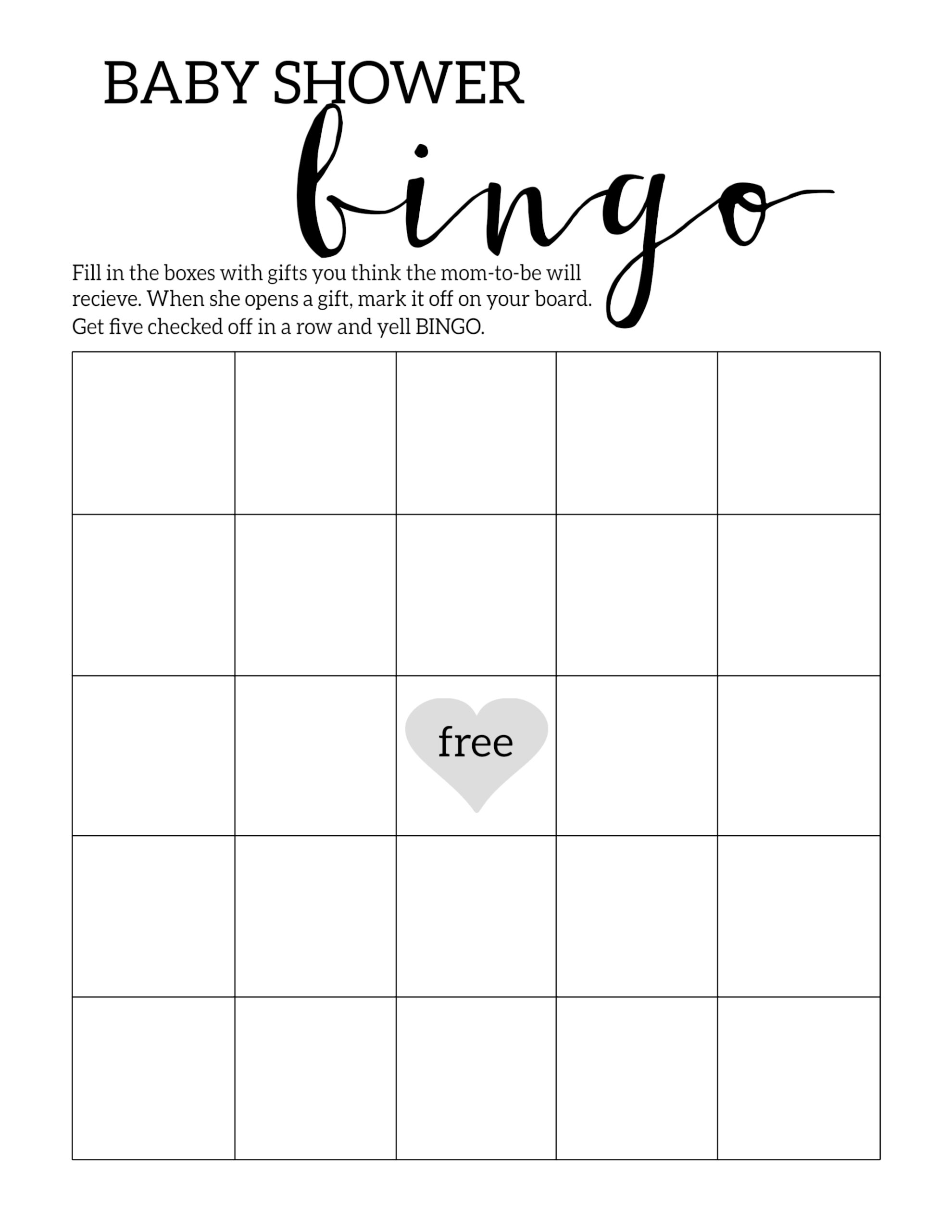 Detail Free Bingo Template Nomer 19