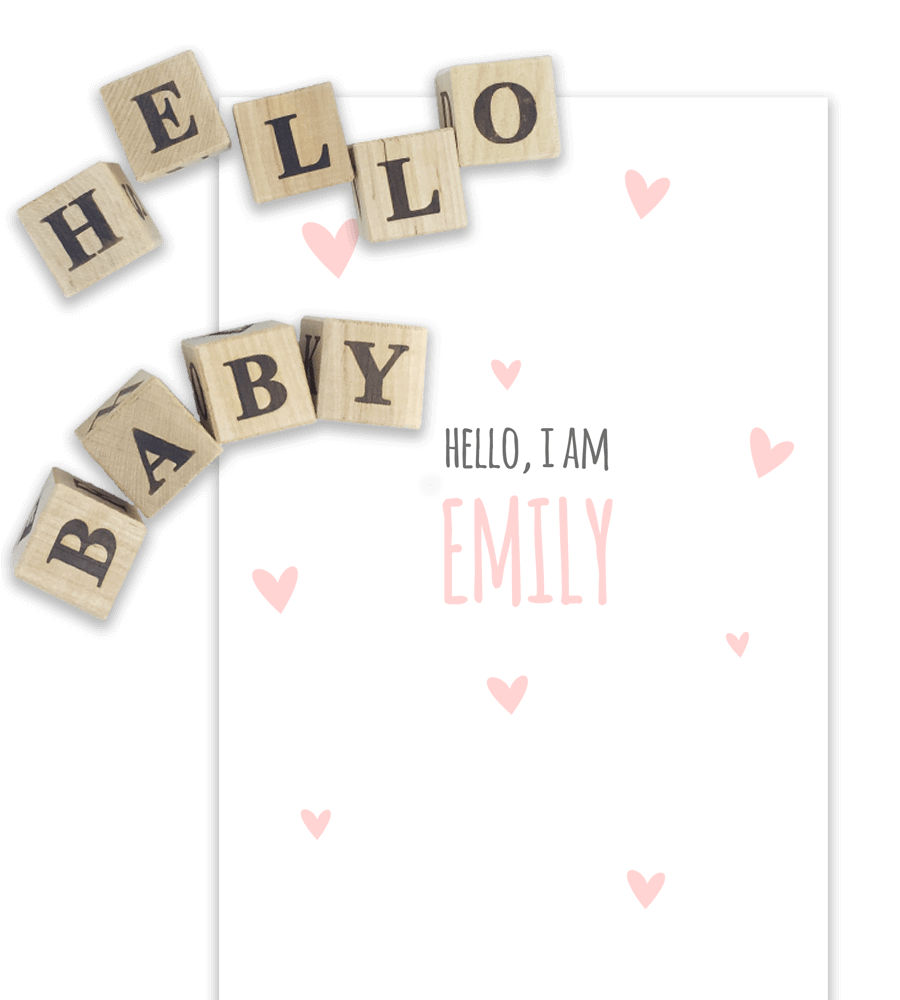 Detail Free Birth Announcement Template Nomer 20