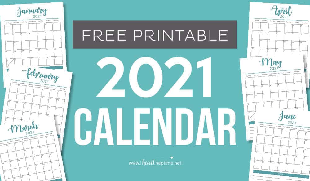 Detail Free Blank Calendar Template 2021 Nomer 22