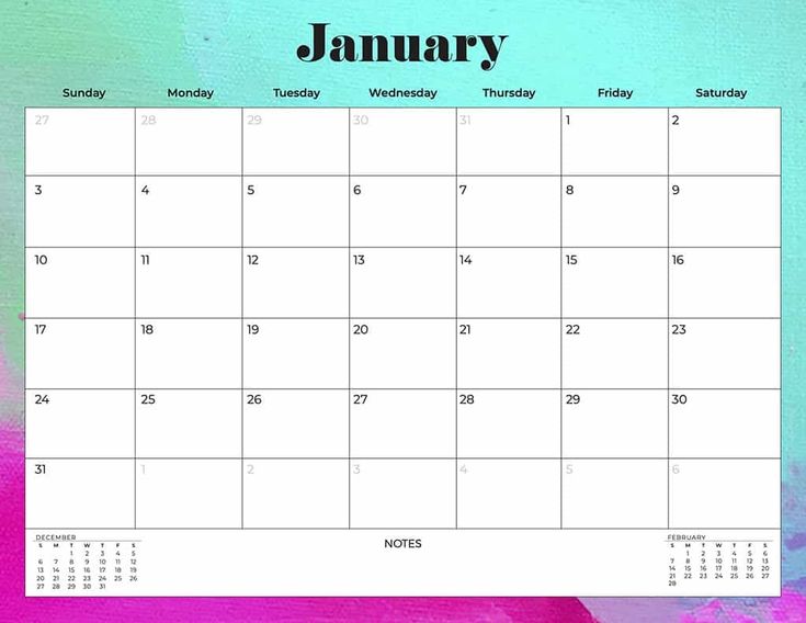 Detail Free Blank Calendar Template 2021 Nomer 32