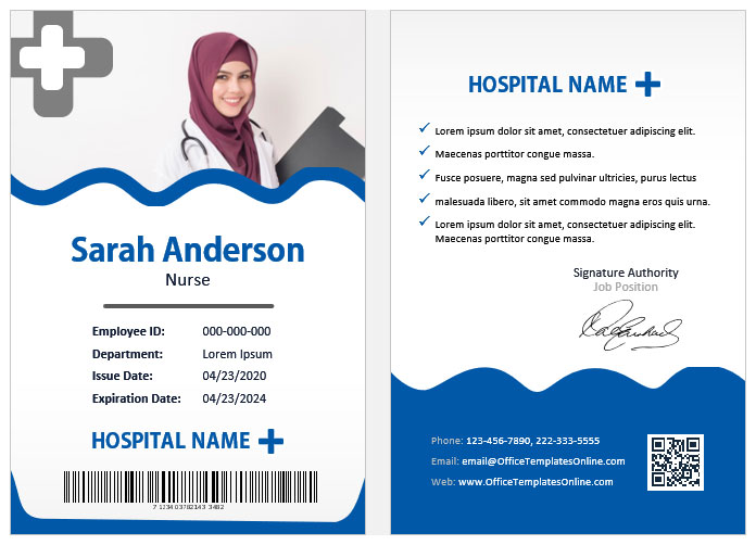 Detail Free Blank Membership Card Template Nomer 21