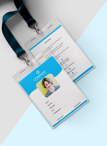 Detail Free Blank Membership Card Template Nomer 41