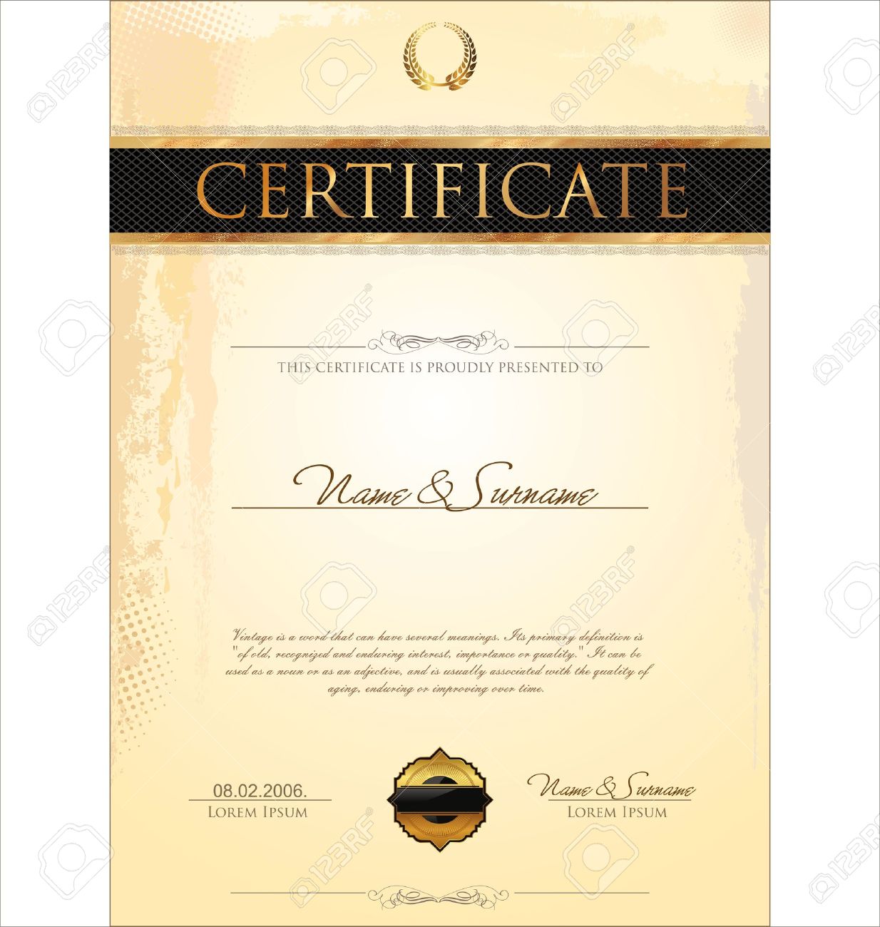 Detail Free Certificate Of Completion Template Word Nomer 48