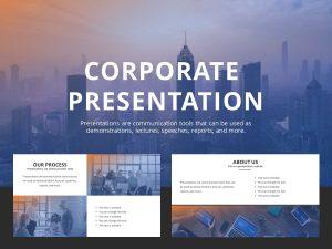 Detail Free Company Profile Presentation Template Nomer 20