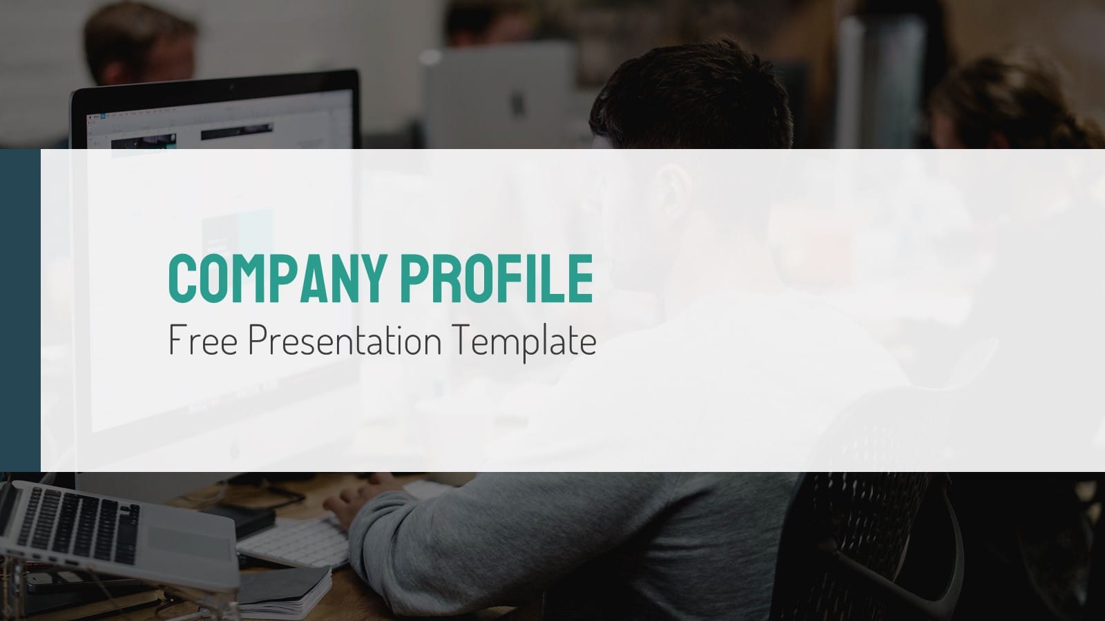 Detail Free Company Profile Presentation Template Nomer 37