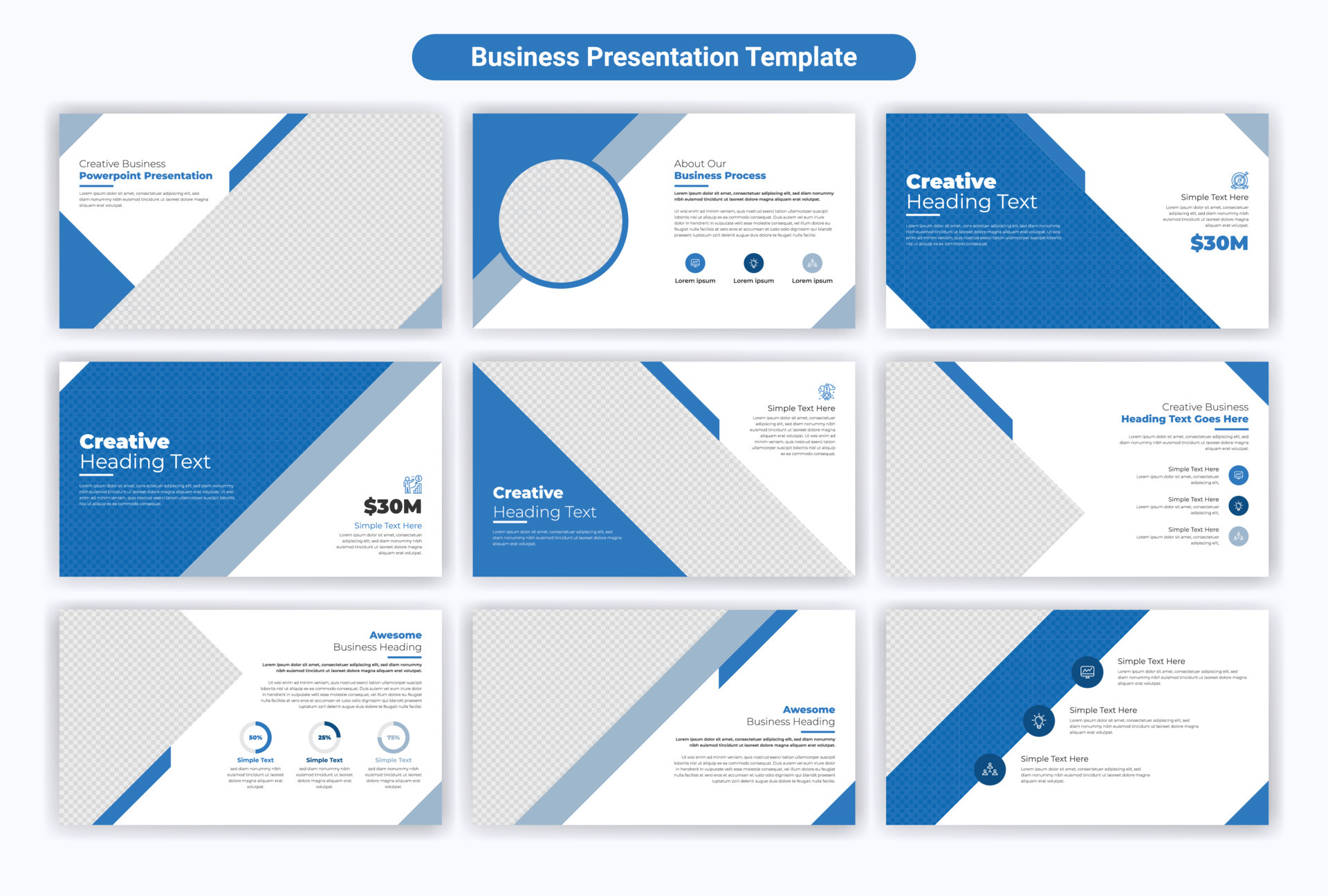 Detail Free Company Profile Presentation Template Nomer 8