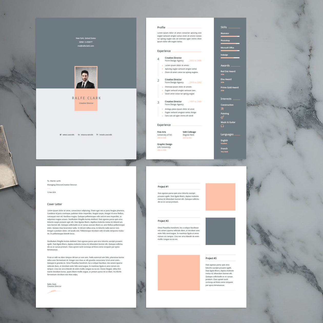 Detail Free Construction Cv Template Nomer 50