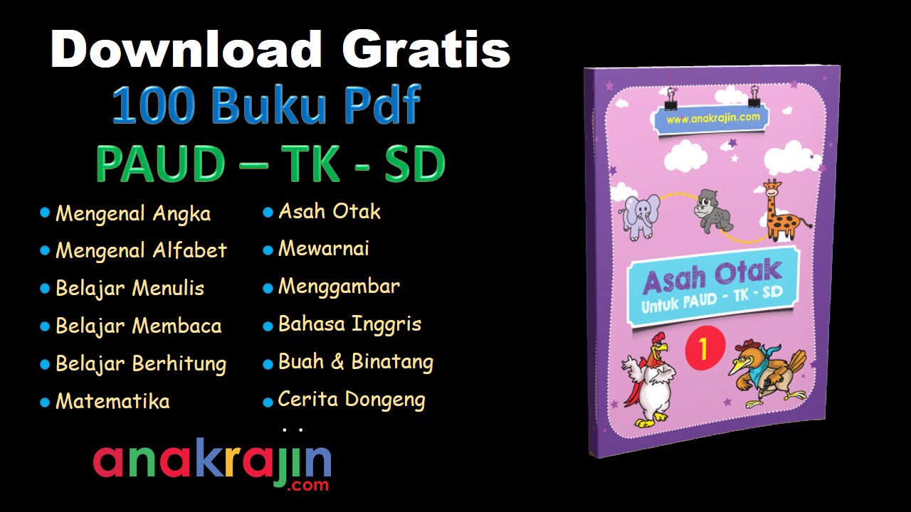 Detail Free Download Buku Anak Tk Nomer 25