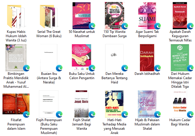 Detail Free Download Buku Fiqih Wanita Nomer 9