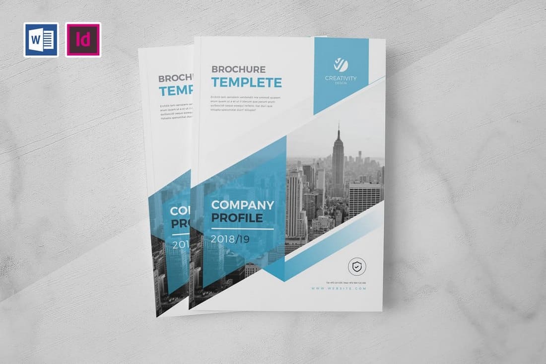 Detail Free Download Company Profile Template Word Format Nomer 3