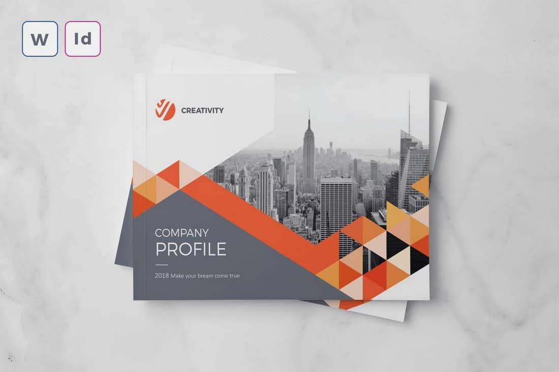 Detail Free Download Company Profile Template Word Format Nomer 24