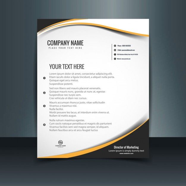 Download Free Download Company Profile Template Word Format Nomer 47