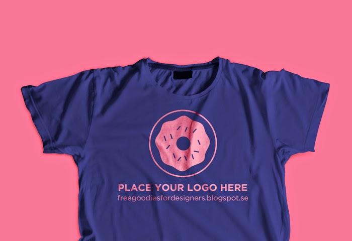 Detail Free Download Logo Mockup Template Tshirt Nomer 37