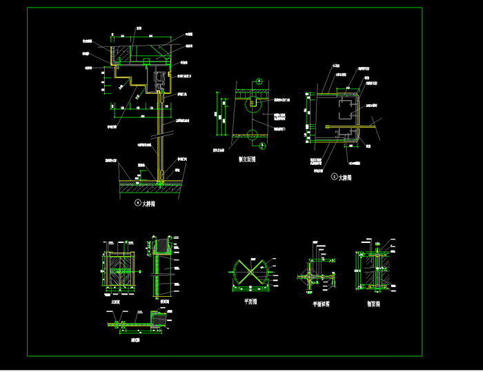 Detail Free Download Pintu Geser Dwg Nomer 11