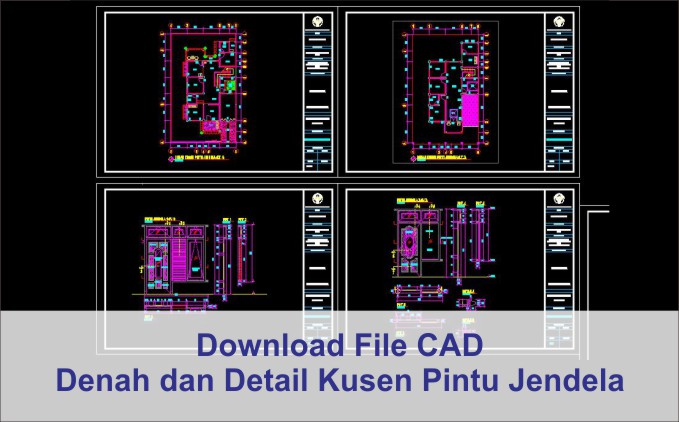 Detail Free Download Pintu Geser Dwg Nomer 19