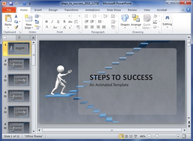 Detail Free Download Presenter Media Powerpoint Nomer 27