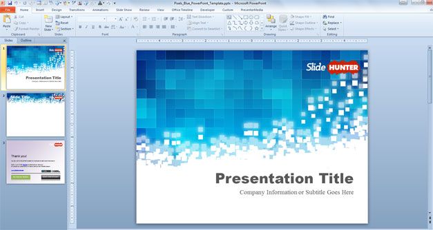 Detail Free Download Template Powerpoint Design Nomer 27