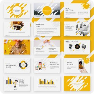 Detail Free Download Template Powerpoint Design Nomer 42