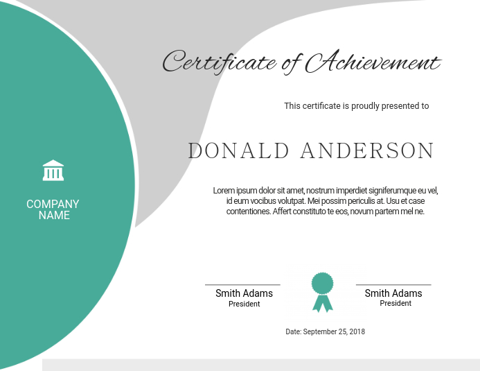 Detail Free Editable Certificate Of Appreciation Template Nomer 5