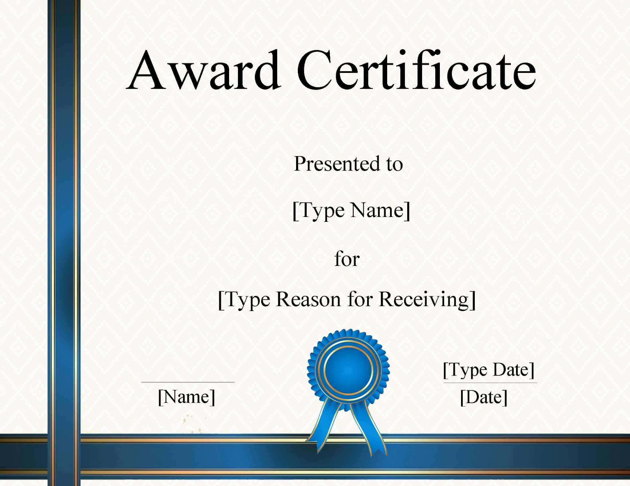 Detail Free Editable Certificate Of Appreciation Template Nomer 8