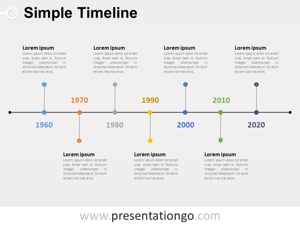 Detail Free Editable Timeline Template Powerpoint Nomer 11