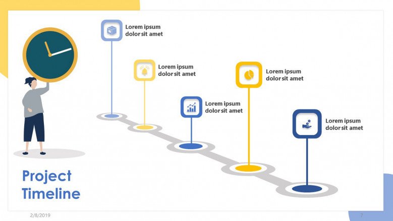 Detail Free Editable Timeline Template Powerpoint Nomer 37