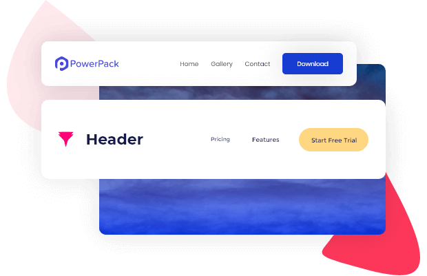 Detail Free Elementor Header Template Nomer 22
