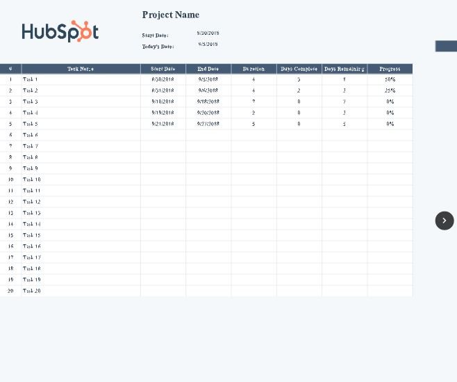 Detail Free Excel Gantt Chart Template 2016 Nomer 49