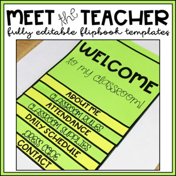 Detail Free Flip Book Template For Teachers Nomer 5