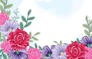Detail Free Flower Background Template Nomer 14