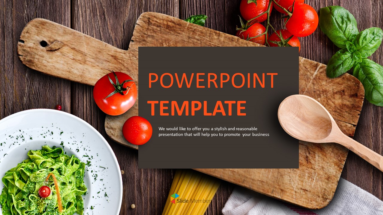 Detail Free Food Powerpoint Template Nomer 11