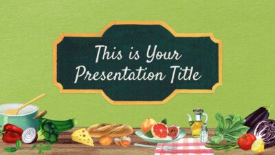 Detail Free Food Powerpoint Template Nomer 19