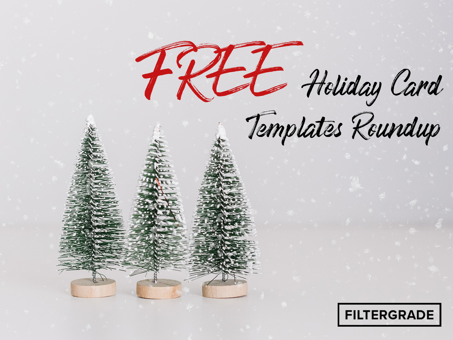 Free Holiday Card Template - KibrisPDR