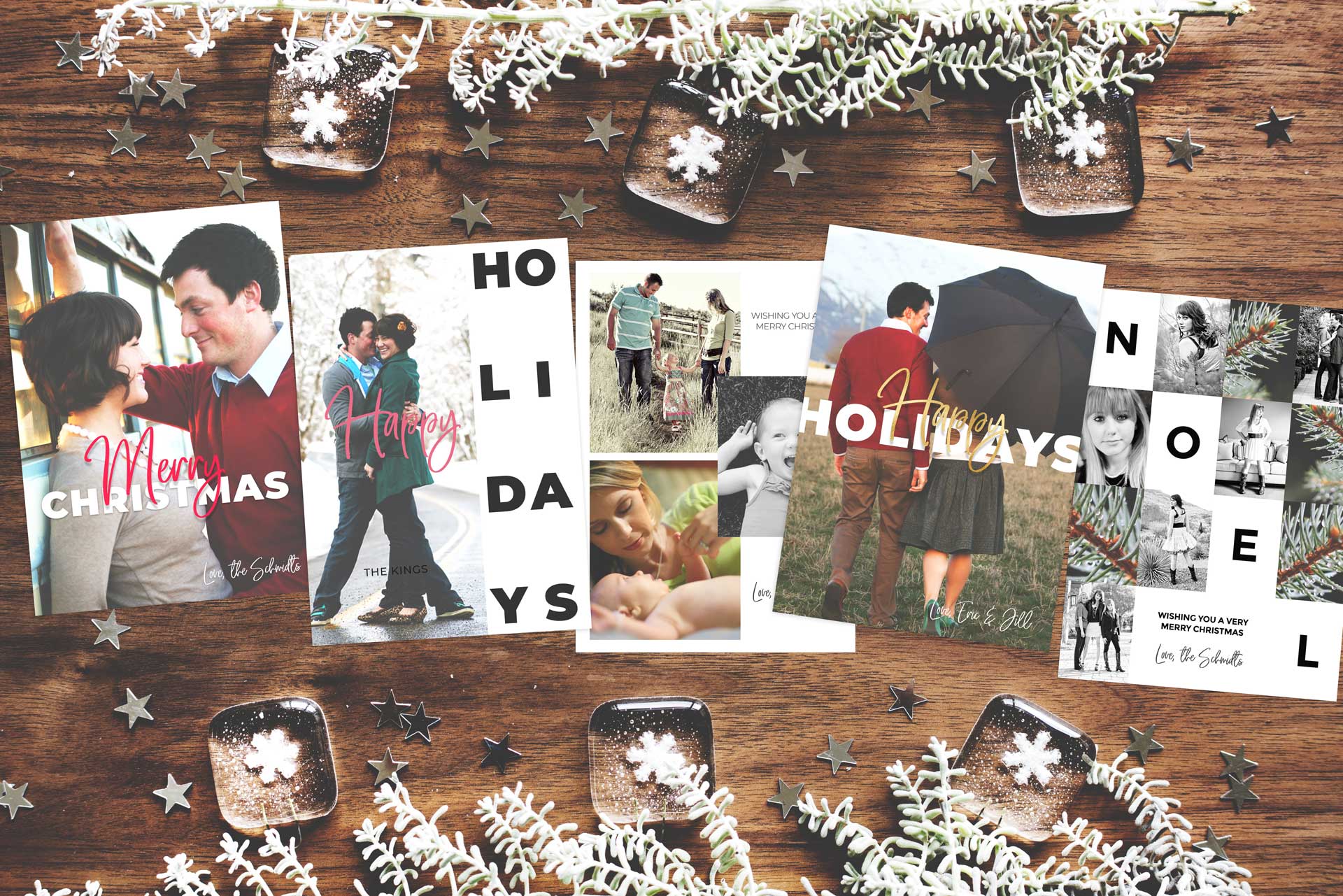 Detail Free Holiday Card Template Nomer 13