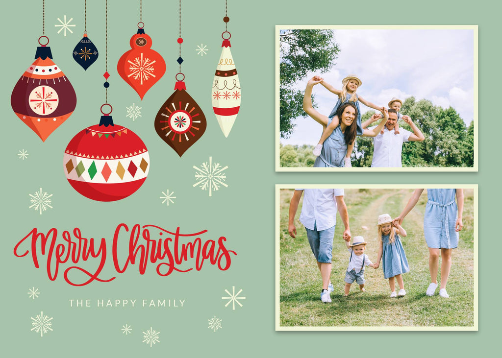 Detail Free Holiday Card Template Nomer 22